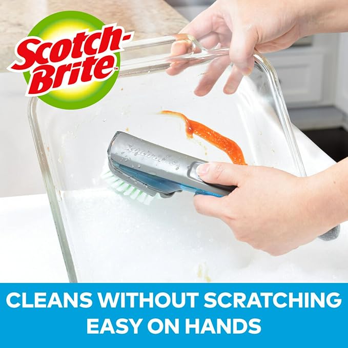 Scotch-Brite Odor Resist Soap Control Dishwand Brush, 1 Cleaning Dish Wand Brush - Image 5