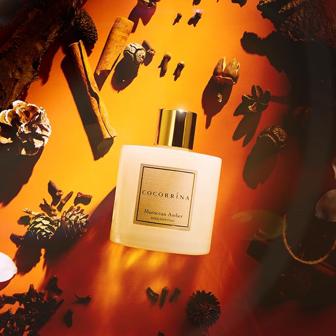 Reed Diffuser - Moroccan Amber 6.7 Fl.oz Reed Diffuser Set - Image 3
