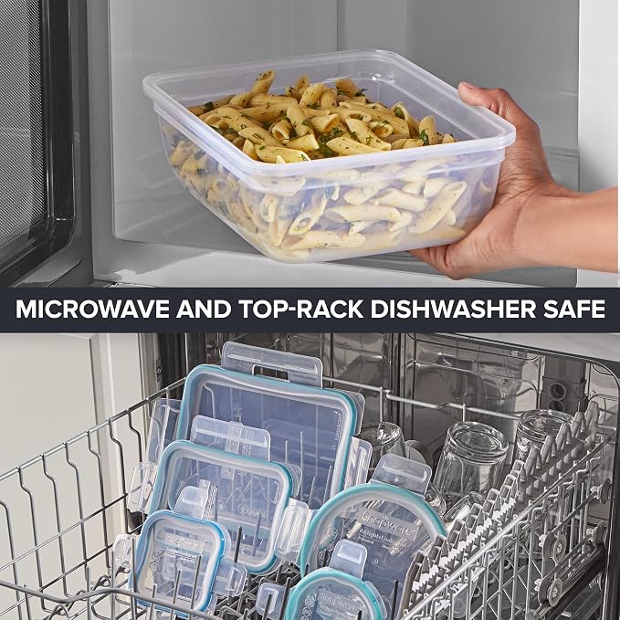 Snapware Plastic Total Solution Large Food Storage Containers Set | Meal prep - Image 6