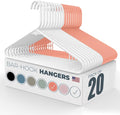 Plastic Hangers 20 Pack by NeatiesHangers