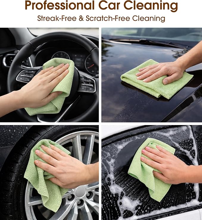 KitchLife Microfiber Cleaning Cloth Roll, 100 Pack - Image 6