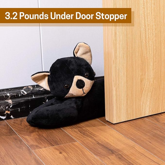 SWISSELITE 36 Inch Under Door Stopper, Decorative Door Noise Blocker | Weighted - Image 6