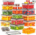 40 PCS Food Storage Containers by TOPCHASE
