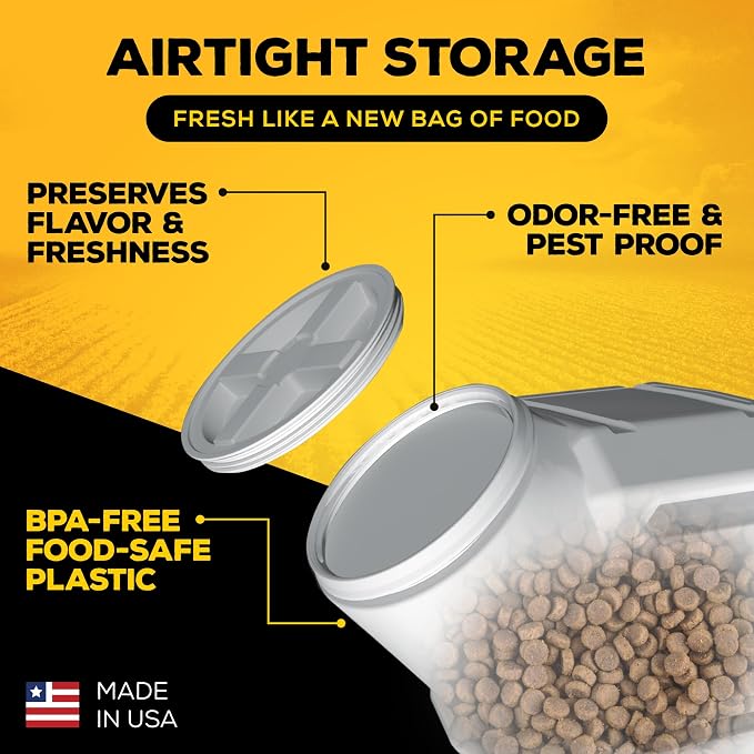 Gamma2 Vittles Vault Pet Food Storage Containers - Image 5