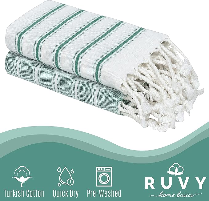 Ruvy Home Basics Turkish Hand Towels - Image 2