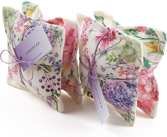 AUCUDA 4 Pack Lavender Sachet Bags by Aucuda