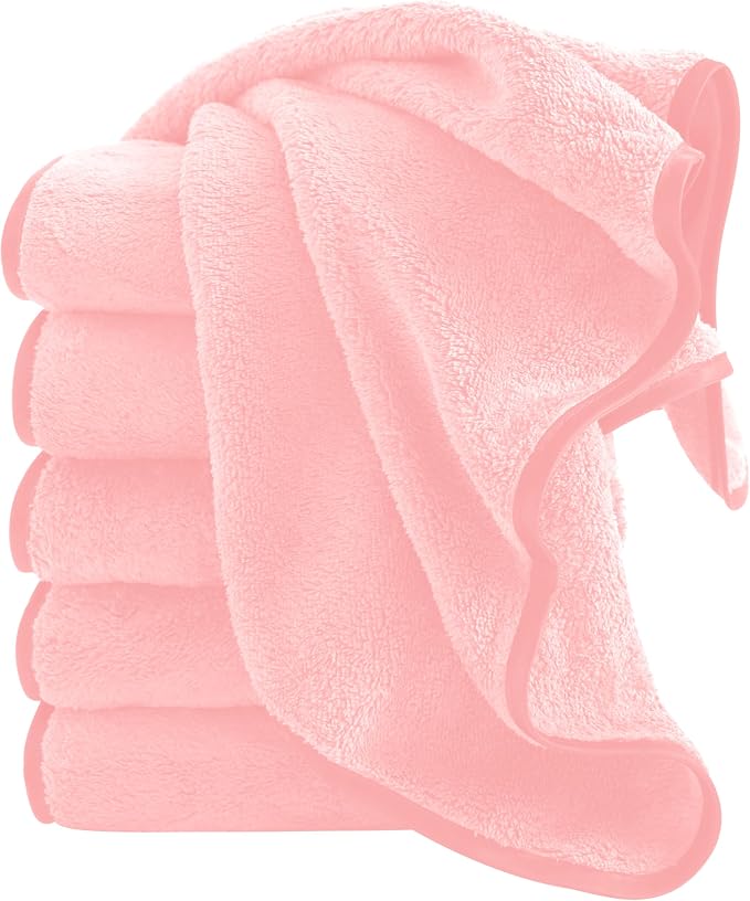 Cosy Family 6 Pack Ultra Soft Microfiber Absorbent Hand Towel, Silk Hemming by Cosy+Family