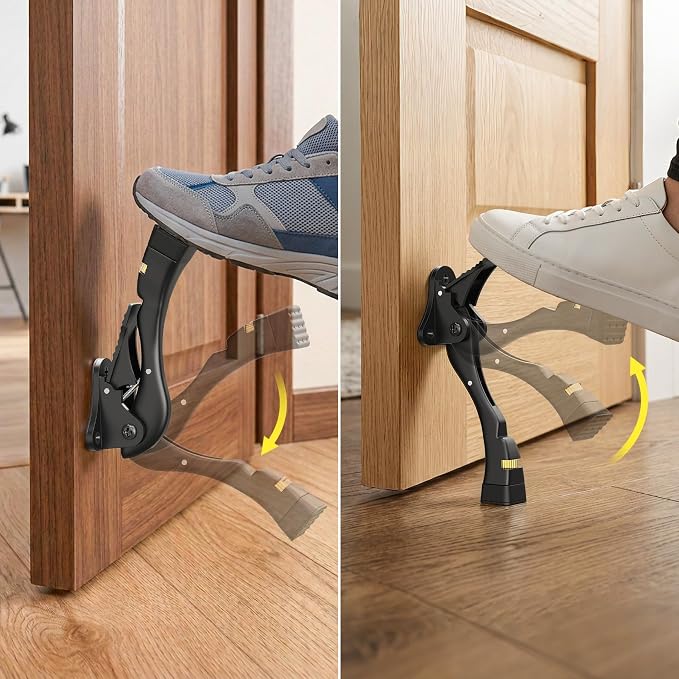 Door Stoppers, 4 Inch Kickdown Door Stop - Image 2