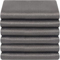 SINLAND Microfiber Glass Cleaning Cloth Streak Free Magic Towels Grey by SINLAND
