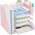 5-Tier Desk File Organizer by Illuminatinglifewiththewarmthandloveoflight