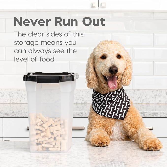 IRIS USA Dog Food Storage Container, Made in USA | BPA-Free, Airtight Seal - Image 8
