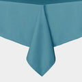 sancua Rectangle Tablecloth - 54 x 120 Inch - Stain and Wrinkle Resistant Washable Polyester Table Cloth, Decorative Fabric Table Cover for Dining Tables, Buffet Parties and Camping, Teal