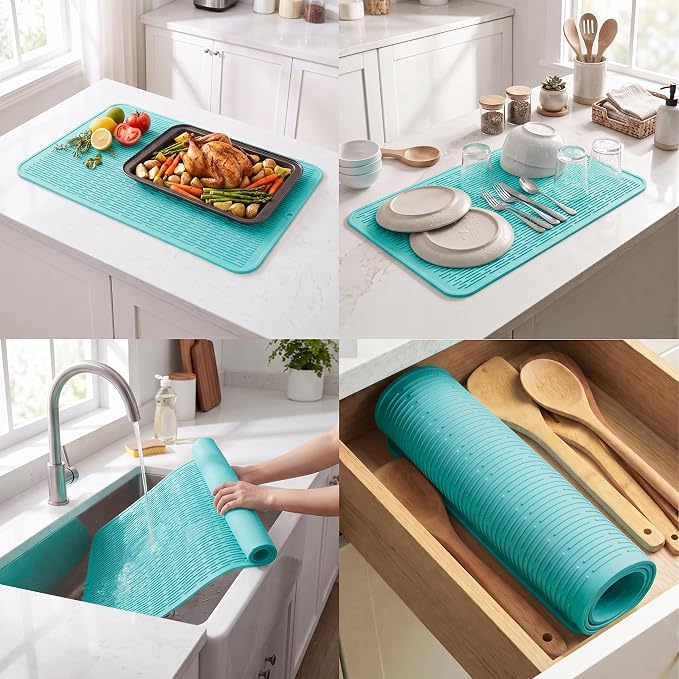 MicoYang Silicone Dish Drying Mat - Image 4