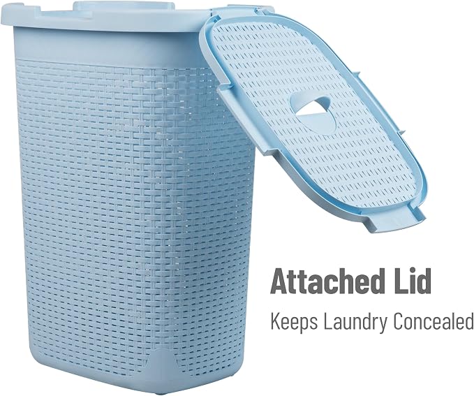 Mind Reader Slim Laundry Hamper - Image 5