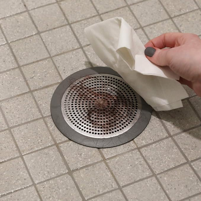 Danco 11040P Bathroom Sink Hair Catcher, Bathtub Drain Protector, Sink and Tub - Image 6