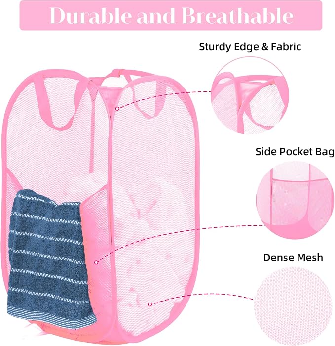 Durable Collapsible Laundry Baskets - Image 6