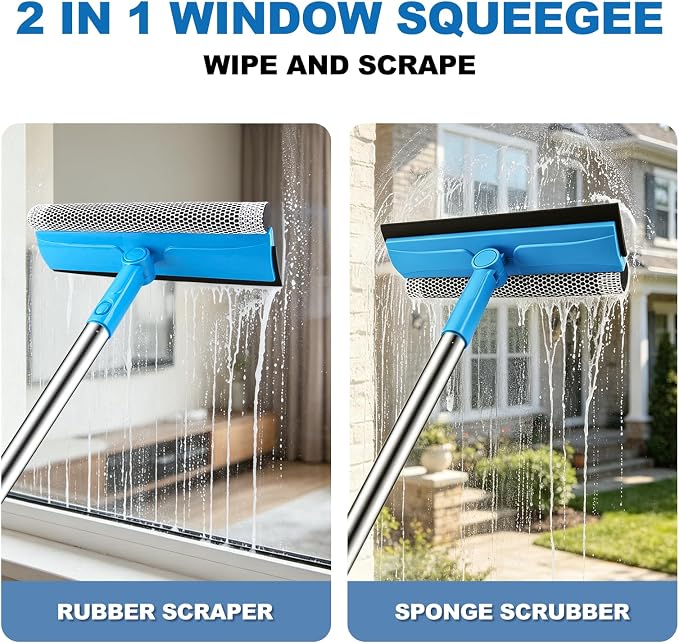 SetSail Window Squeegee 2 in 1 Window Cleaner Tool - Image 5