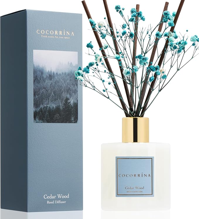 Reed Diffuser - Cedar Wood 6.7 fl oz Reed Diffuser by COCORR%C3%8DNA