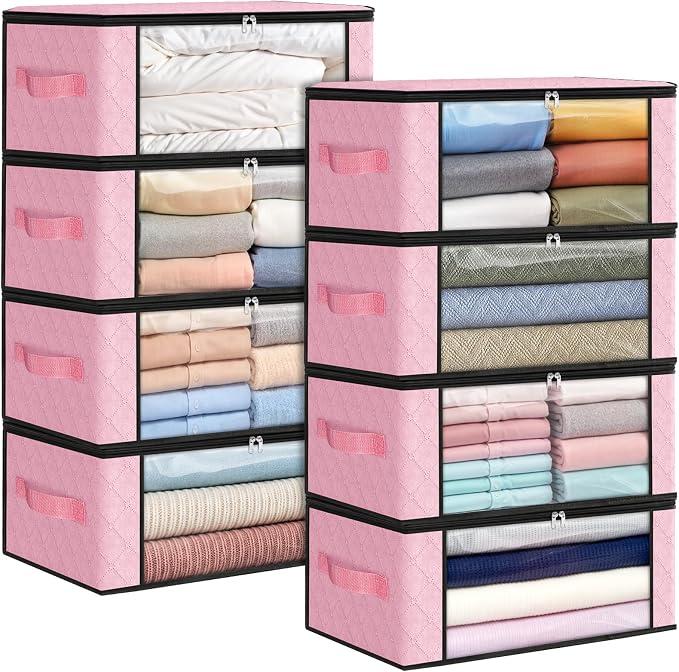 35L Closet Organizers, Foldable Under Bed Storage Containers | Storage Bags by Fabtotes