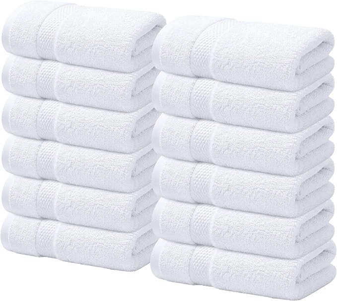 Infinitee Xclusives 100% Cotton Luxury Wash Cloths by InfiniteeXclusives