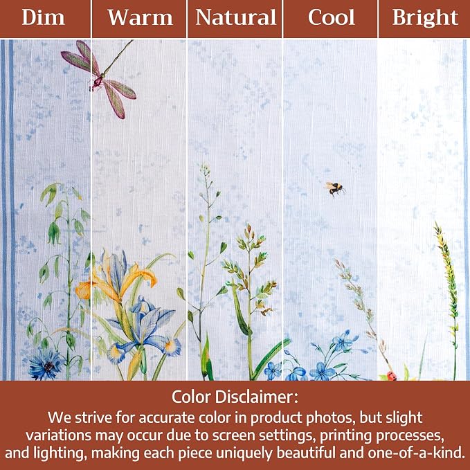 Maison d' Hermine Kitchen Towels Set of 6 Reusable 100% Cotton 27.50" x 20" - Image 9