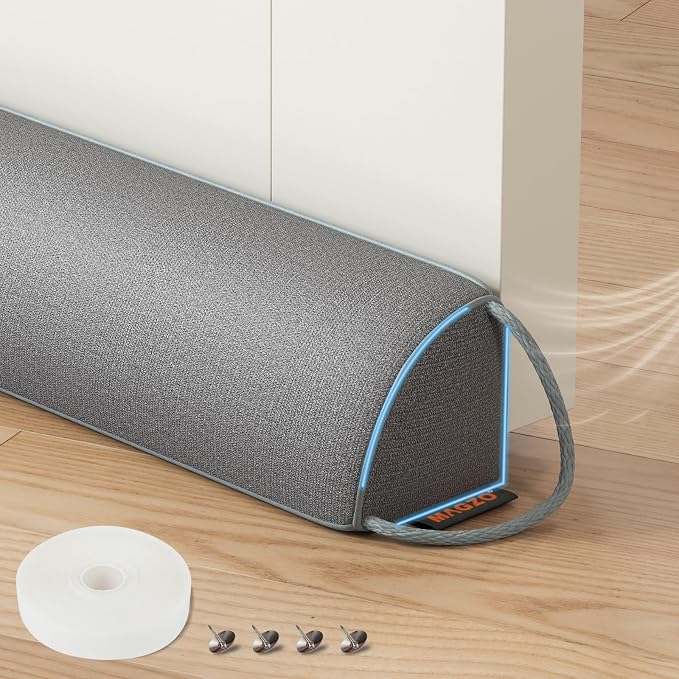 MAGZO Under Door Draft Stopper 30 Inches, Sound Proofing by MAGZO