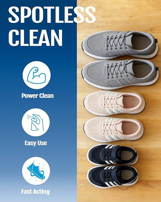 Jevvu Shoe Cleaner, Sneaker Cleaner Foam - Image 5