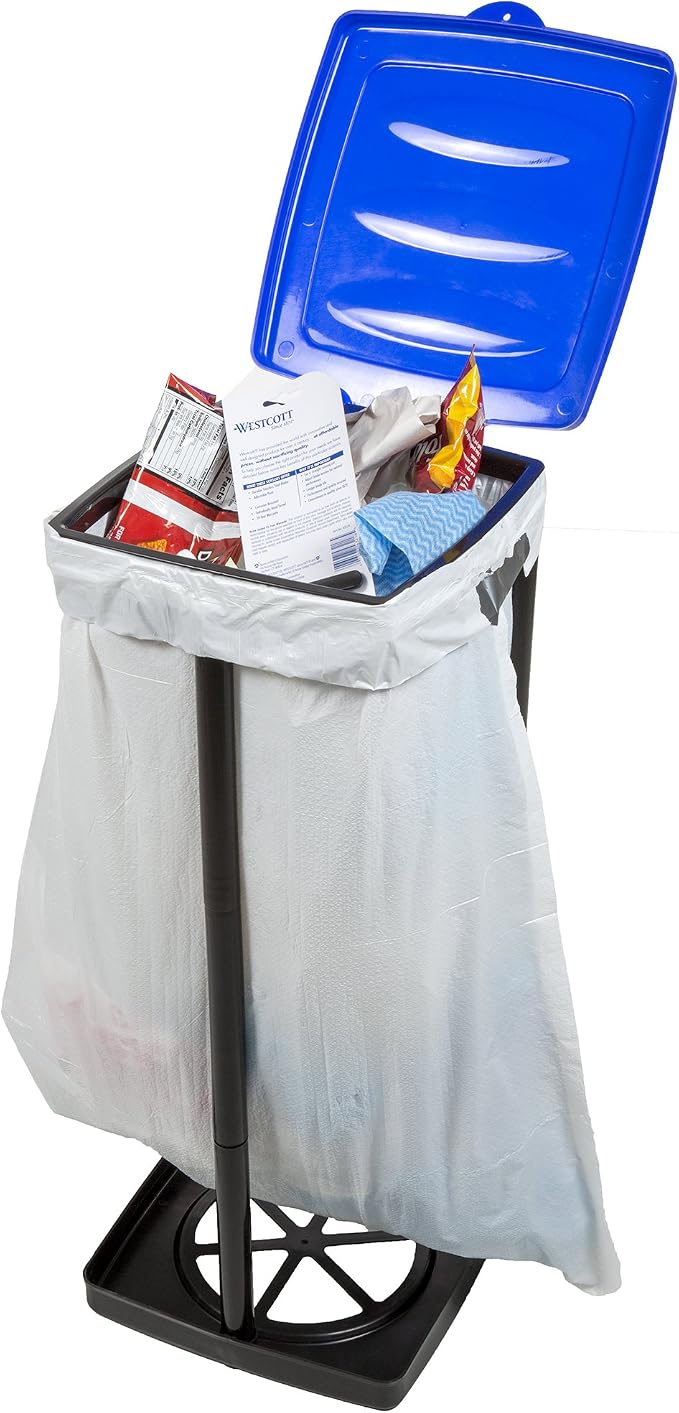 Portable Trash Bag Holder – Collapsible 13-Gallon Garbage Bin - Image 3