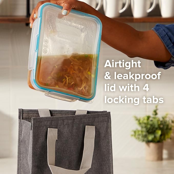 Snapware Plastic Total Solution Food Storage Containers | Meal prep containers - Image 4