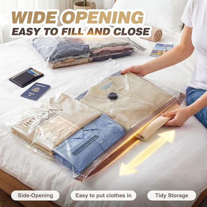 10pcs Vacuum Seal Bags for Clothing Travel - Image 9