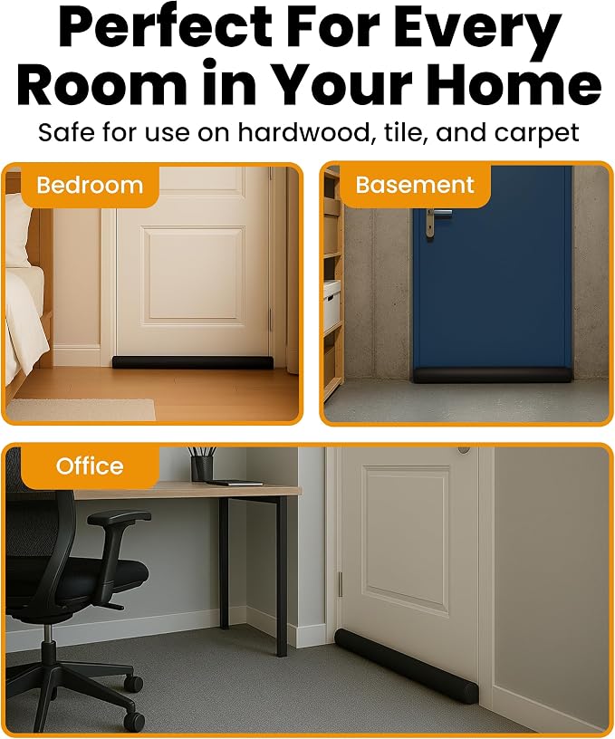 Everlasting Comfort 2-Sided Door Draft Stopper - Image 8