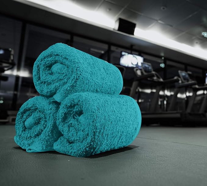 Utopia Towels 24 Pack Washcloths, 12x12 in, 100% Cotton, Turquoise | Premium - Image 8