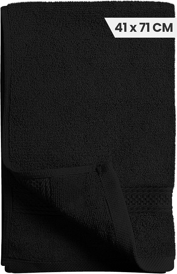 Bulk 72-Pack Premium Commercial Hand Towels, 600 GSM, Designed - Image 3
