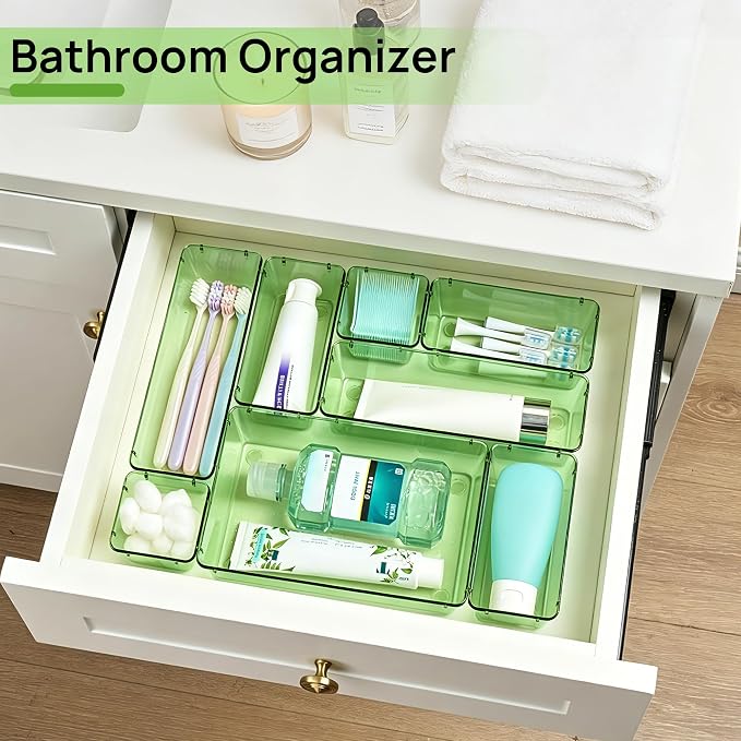 Vtopmart 25 Pack Plastic Drawer Organizers - Image 5