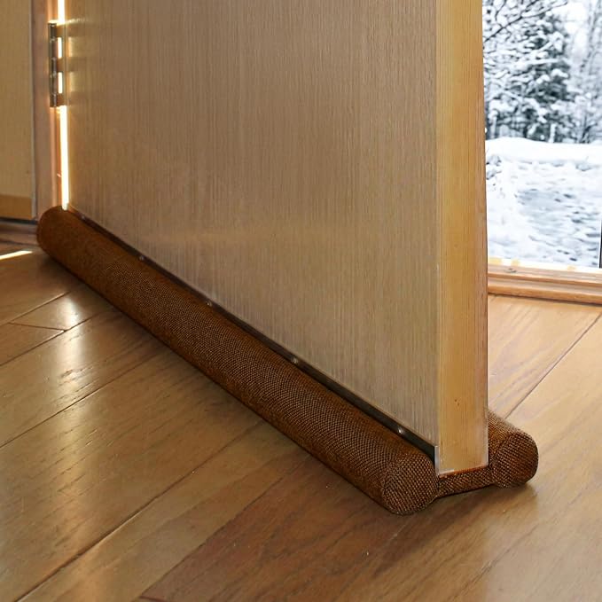 Evelots Door Draft Stopper, Covers Door Gaps up to 2 Inches, Door Noise Blocker by Evelots