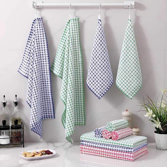 Homaxy Kitchen Towels and Dishcloths Set - Image 7