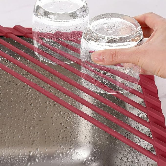 Tomorotec Roll Up Dish Drying Rack - Image 4