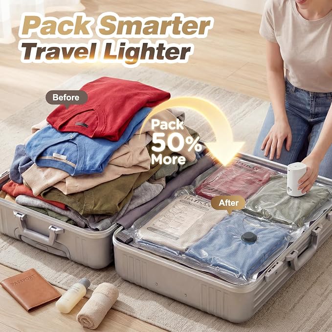 Vacuum Seal Bags for Clothing Travel - Image 2