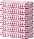 Kitinjoy Cotton 6 Pack Terry Kitchen Towels by Kitinjoy