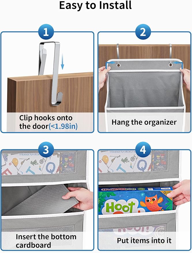 JARLINK Over the Door Organizer - Image 7