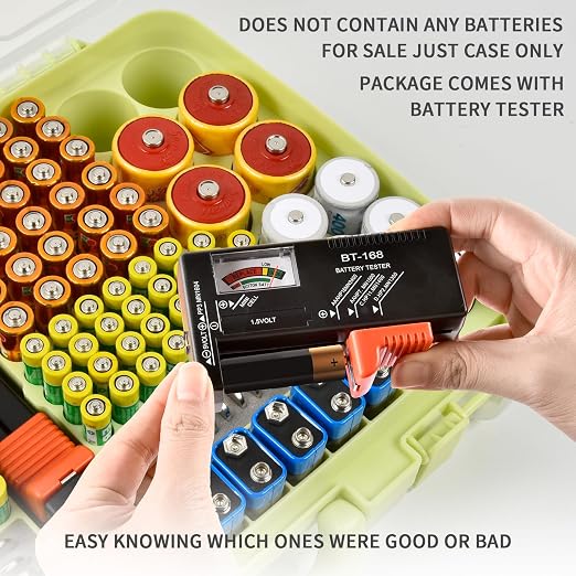 Battery Organizer Storage Case - Image 6