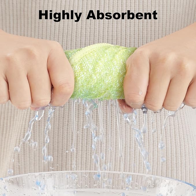 JOYMOOP 16 Packs Microfiber Cleaning Cloth - Image 8