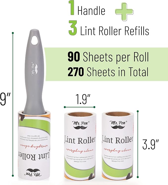 Mr. Pen- Lint Rollers, 1 Handle - Image 2