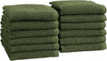 Great Bay Home 100% Cotton 12-Pack 13x13 Wash Cloth by GreatBayHome