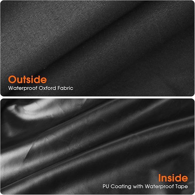 Outdoor Prep Table Cover 48 inch,Waterproof Grill Table Cover Stainless Steel Table Covers, Outdoor Metal Work Tables Covers - 48 X 30 X 35 Inch