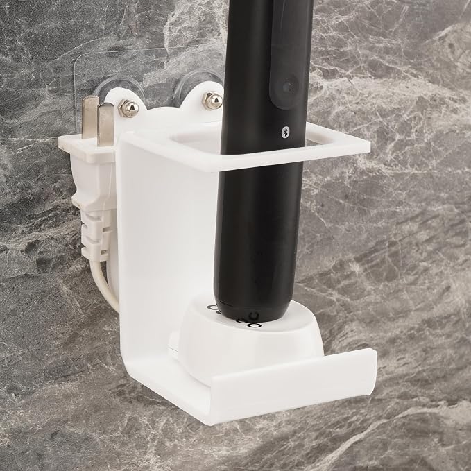 Electric Toothbrush Holder Wall Mounted, Electric Toothbrush Cord Organizer - Image 5