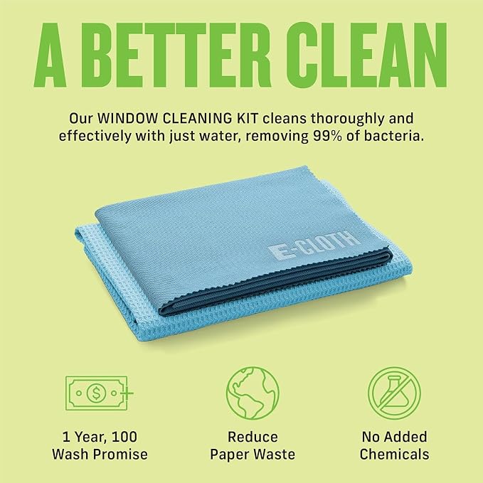 E-Cloth Window and Glass Cleaner Kit, Just Add Water - Image 5
