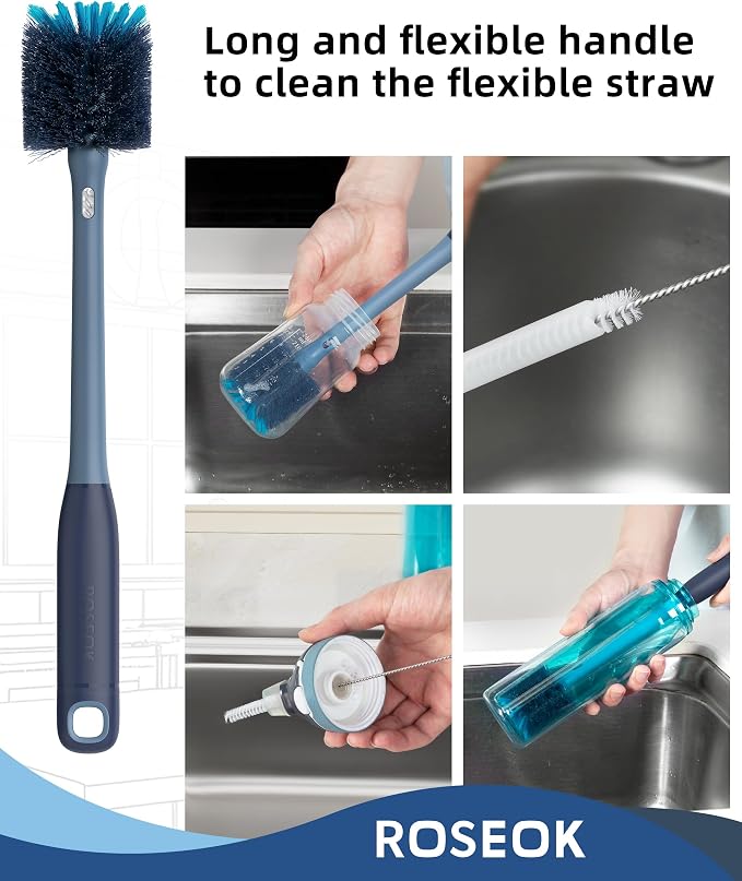 ROSEOK 2 in 1 Bottle Brush - Image 8