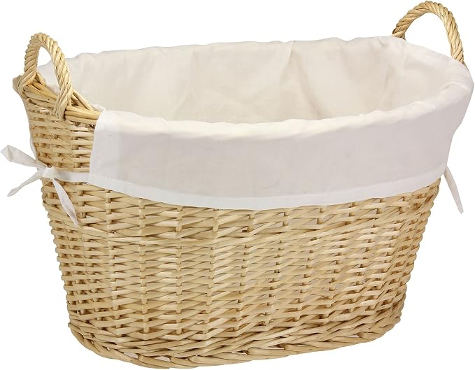 Household Essentials Wicker Laundry Basket by HouseholdEssentials