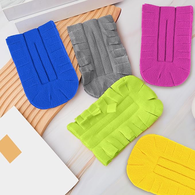 Zubebe 20 Pcs Reusable Duster Refills Fleece, Stylish Color | Soft Polyester - Image 6